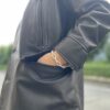 【Men's】*A VONTADE | アボンタージ　Leather Car Coat - BLACK [VTD-0106-24AW] - 画像 (8)