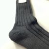 【Unisex】decka Quality Socks | デカ クオリティーソックス　Cased Heavyweight Plain Socks - BLACK - 画像 (4)