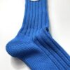 【Unisex】decka Quality Socks | デカ クオリティーソックス　Cased Heavyweight Plain Socks - BLUE - 画像 (4)