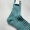 【Unisex】decka Quality Socks | デカ クオリティーソックス　Cased Heavyweight Plain Socks - CADETBLUE - 画像 (4)