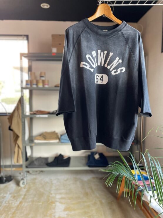 【Unisex】SCREEN STARS | スクリーンスターズ　Sunburned Sweat Tee - BLACK