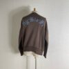 【USED】Unknown　CREW NECK BORO SEWAT SHIRT - BROWN - 画像 (2)