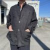 【Men's】NEEDLES | ニードルズ　S.C. Shirt [C/Pe/Pu Papillon Jq.] - BLACK - 画像 (2)
