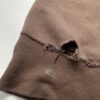 【USED】Unknown　CREW NECK BORO SEWAT SHIRT - BROWN - 画像 (15)