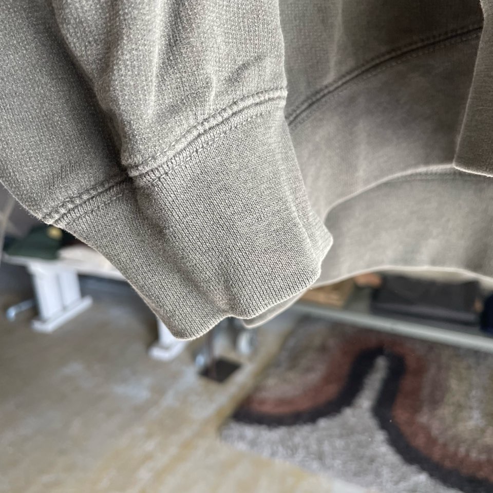 【Unisex】the hommage effort | オマージュ Garment Dye Sweat Hoodie - SUMIKURO - 画像 (10)