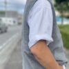 【Men's】patagonia | パタゴニア　W's Synch Vest - NICKEL W/NOUVEAU GREEN [22950] - 画像 (5)