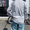 【Unisex】WALLA WALLA SPORT | ワラワラスポーツ　3/4 Baseball Tee - ALMINUM - 画像 (8)