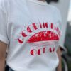 【Ladies】free rage | フリーレイジ　Rycycle Cotton Tee "MORNING OCEAN" - WHITE - 画像 (6)