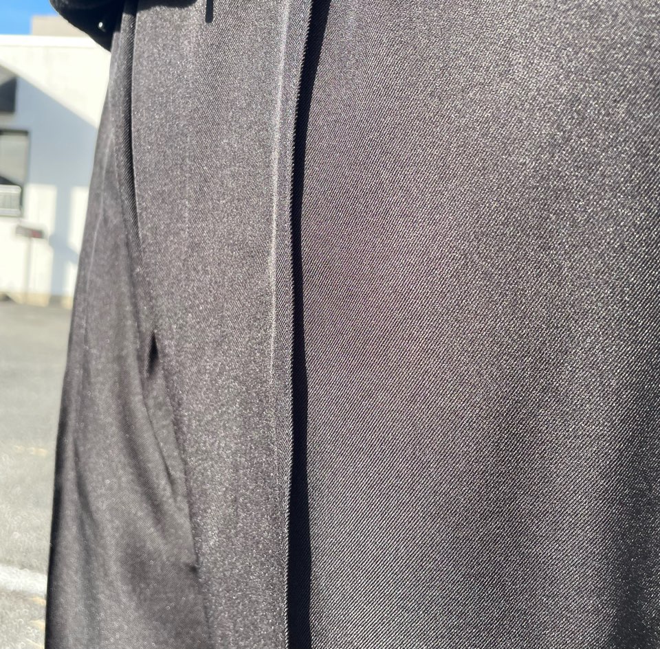 【Men's】BIG MIKE | ビッグマイク Pin Tuck Tropical Easy Pants - BLACK - 画像 (9)