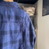 【Unisex】Rebuild by Needles | リビルドバイニードルズ　Flannel Shirt  7Cut Wide Sht / Over Dye - PURPLE Ⅰ - 画像 (14)