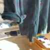 【Unisex】Rebuild by Needles | リビルドバイニードルズ　Flannel Shirt  7Cut Wide Sht / Over Dye - GREEN Ⅰ - 画像 (13)