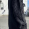 【Unisex】NEEDLES | ニードルズ　Zipped Mohair Cardigan - BLACK [NS283] - 画像 (6)