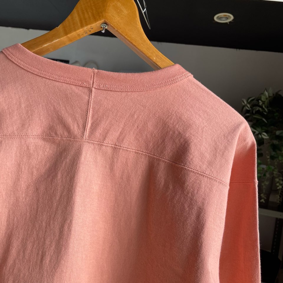 【Men's】*A VONTADE | アボンタージ 7.5oz FootBall T-Shirt - CORAL - 画像 (13)