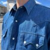 【Men's】*A VONTADE | アボンタージ　Lax Western Shirts - FADE INDIGO [VTD-0370-SH] - 画像 (6)