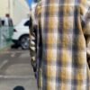 【Men's】BIG MIKE | ビッグマイク　Heavy Flannel Shirts - YEL×GRY×OFF - 画像 (8)