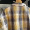 【Men's】BIG MIKE | ビッグマイク　Heavy Flannel Shirts - YEL×GRY×OFF - 画像 (12)