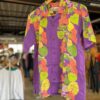 【Men's】patagonia | パタゴニア　Men's La'au Pataloha Shirt - CANOE PLANTS : PERENNIAL PURPLE [52552] - 画像 (2)