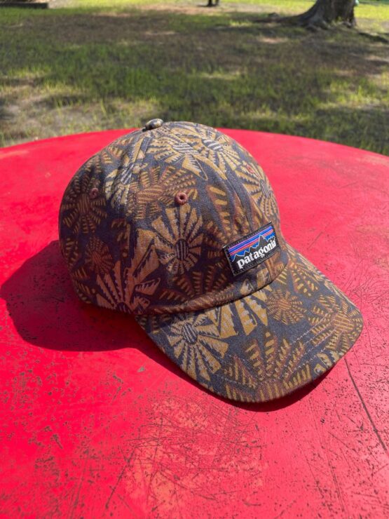 【Unisex】patagonia | パタゴニア　P-6 Label Trad Cap - SUN WAVE : SMOLDER BLUE [38296]