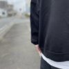 【Unisex】armi | アーミィ　『残布』Zan;p Sweat Pullover - BLACK - 画像 (5)