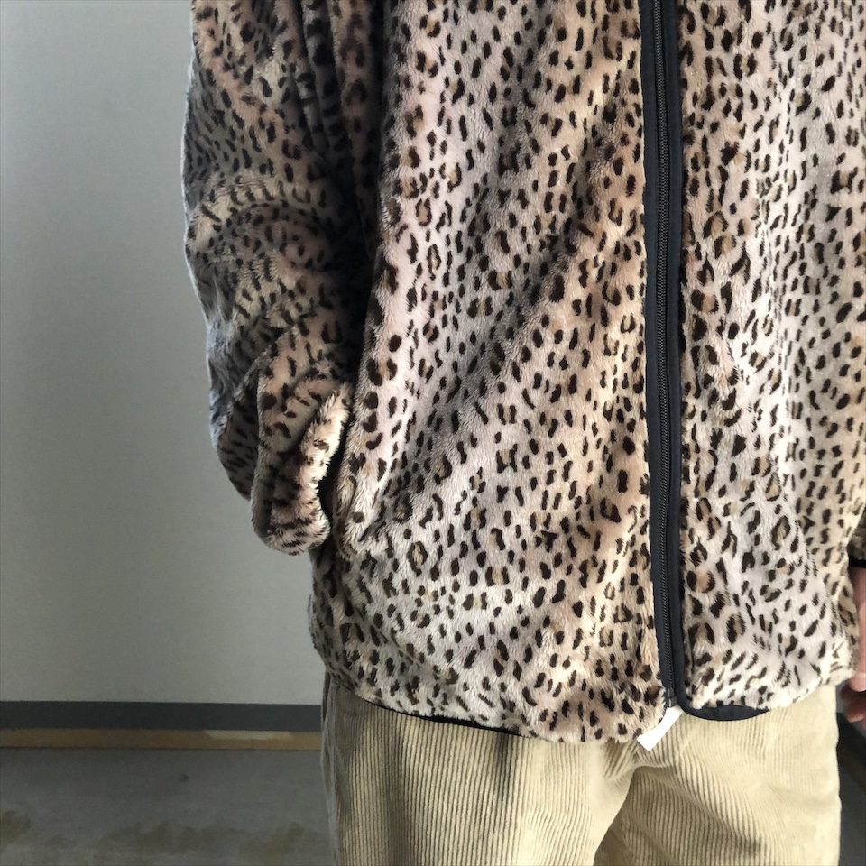 needles sportswear leopard フリースウェア