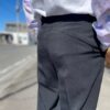 NEEDLES | ニードルズ　Tucked Side Tab Trouser [PE/W CARSEY] - BLACK [MR265] - 画像 (5)