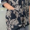 【Unisex】NEEDLES | ニードルズ　Cabana Shirt 《Flower Cut Jq.》ｰ BLACK [PU224] - 画像 (3)