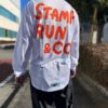 【Unisex】STAMP Run&Co | スタンプ ランアンドカンパニー　STAMP Long Sleeve Tee "Support Your Local.24" - WHITE - 画像 (7)