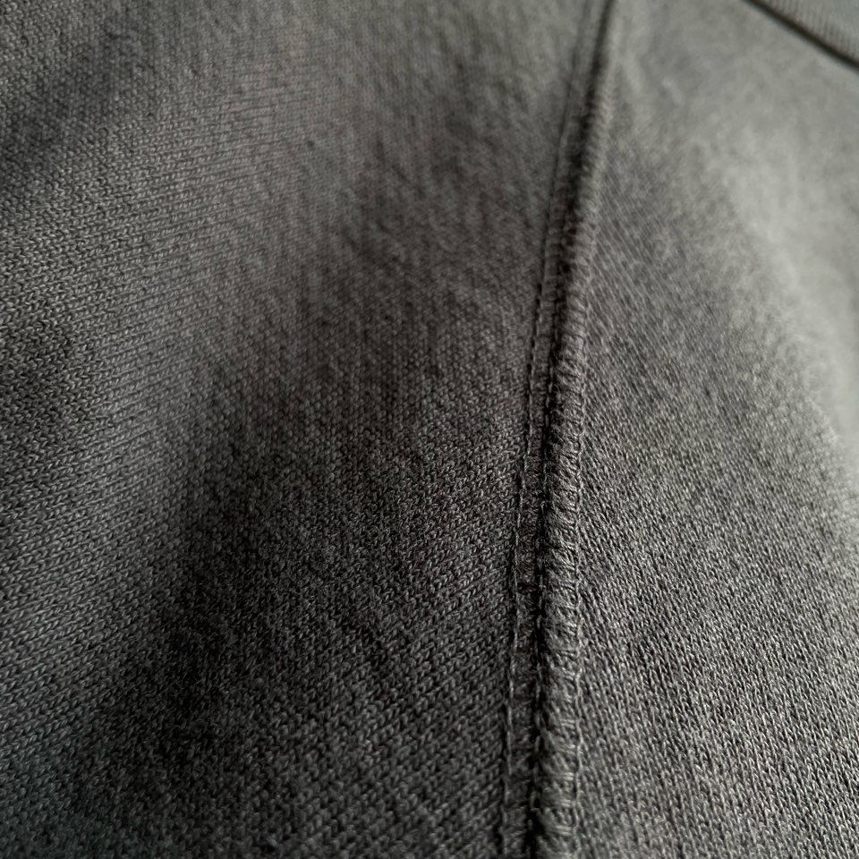 【Unisex】WALLA WALLA SPORT | ワラワラスポーツ 13oz Crew Sweat Shirt - USED BLACK - 画像 (12)