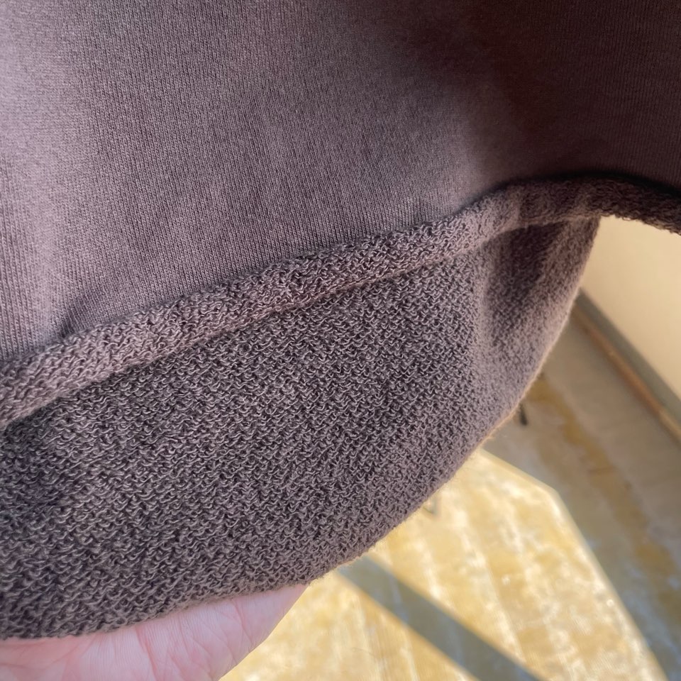 【Unisex】WALLA WALLA SPORT | ワラワラスポーツ 13oz Crew Sweat Shirt - DARK BROWN - 画像 (11)