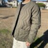 【Men's】EEL Products | イールプロダクツ　Quilt Warmer３ - OLIVE - 画像 (4)