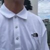 【Men's】THE NORTH FACE | ザ・ノースフェイス　Shortsleeve Flashdry Cotton Polo - W ホワイト [NT22530] - 画像 (4)
