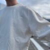【Unisex】Import Brand　Garment Dyed Crew Swat - IVORY - 画像 (5)