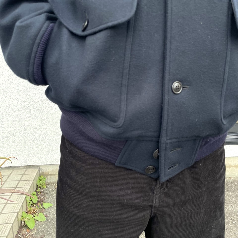 【Men's】*A VONTADE | アボンタージ Melton Driving Jacket - DARK NAVY - 画像 (6)