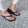 【Ladies】OOFOS | ウーフォス　OOlala - BLACK - 画像 (3)