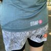 【Ladies】STAMP Run&Co | スタンプ ランアンドカンパニー　STAMP Graphic Run Tee "FINISHER" - SAGE GREEN - 画像 (4)