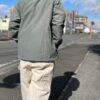 【Men's】BIG MIKE | ビッグマイク　60/40 Cross Mesh Coach Jacket  - SAGE GREEN - 画像 (9)