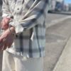 【Men's】BIG MIKE | ビッグマイク　Light Flannel Shirts - WHITE × OLIVE [Ombre Check Shirts] - 画像 (6)