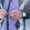 NEEDLES | ニードルズ　Mohair Cardigan - DIAMOND [JQ272] - 画像 (5)