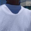 【Men's】THE HOMMARGE EFFORT | ザ・オマージュ　Mockneck Dropshoulder Tee - WHITE - 画像 (4)
