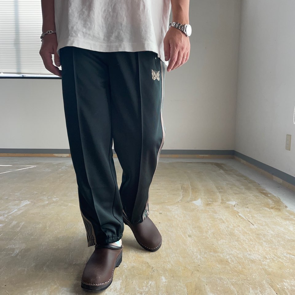 22AW needles ニードルス zipped track pants ジップ トラックパンツ L