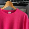 【Ladies】Healthknit | ヘルスニット　Basic Waffle Crewneck S/S Tee - MAGENTA [602S_SOLID] - 画像 (7)