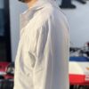 【Men's】patagonia | パタゴニア　Men's River Rambler Hybrid Sun Hoody - CRISP GREY [41785] - 画像 (4)