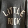 【Unisex】SCREEN STARS | スクリーンスターズ　Felt print Crew Neck Sweat - CHARCOAL - 画像 (12)