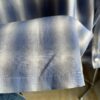 【Men's】BIG MIKE | ビッグマイク　Rayon Mix Ombre Check Shirts - BLUE × WHITE - 画像 (12)