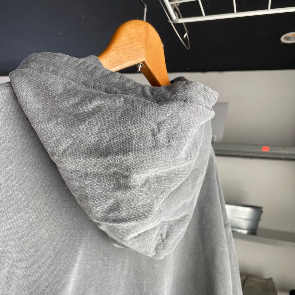 【Unisex】the hommage effort | オマージュ Garment Dye Sweat Hoodie - SUMIKURO - 画像 (11)