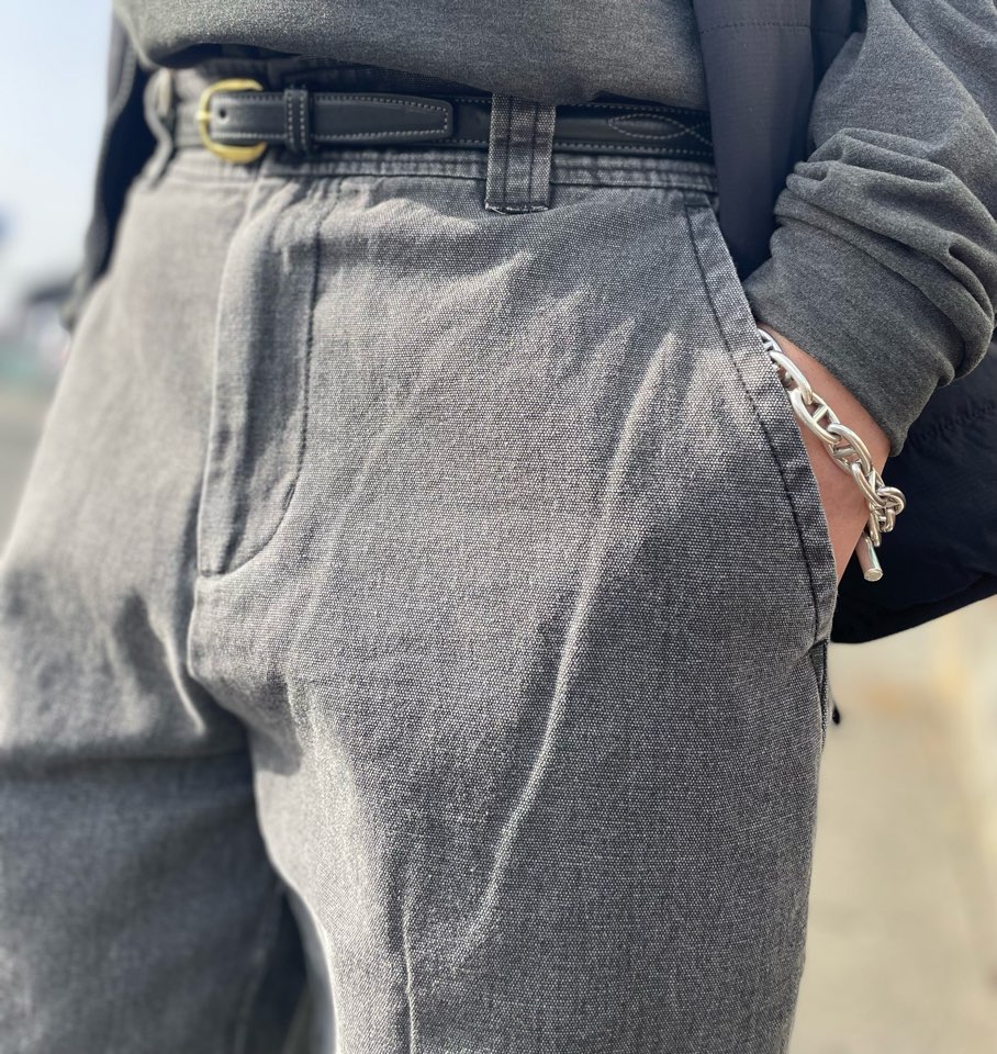 【Men's】BIG MIKE | ビッグマイク Duck Easy Pants - BLACK - 画像 (5)