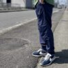 【Unisex】BURLAP OUTFITTER | バーラップアウトフィッター　Track Pant Solid - DEEP NAVY - 画像 (4)
