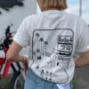 【Ladies】free rage | フリーレイジ　Rycycle Cotton Tee "ALWAYS BE JOY" - WHITE - 画像 (2)
