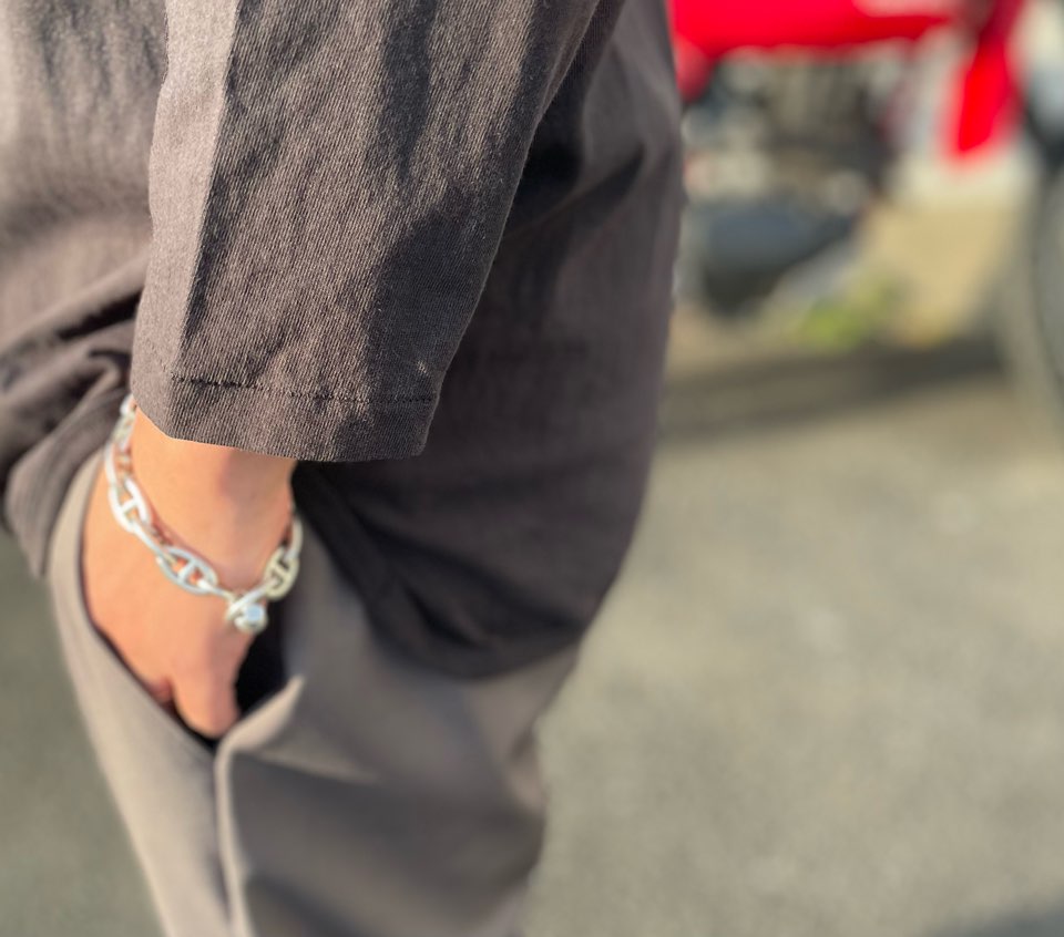 【Unisex】ThE hommage | オマージュ 『ヨン・ゴーTee』"Baseball" - SUMIKURO - 画像 (7)