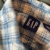 【Used】GAP　Tartan Check Shirt - BLUE - 画像 (9)